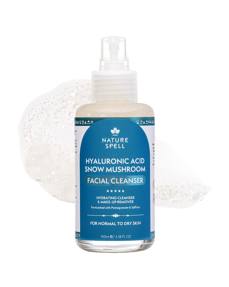 Hydrating Hyaluronic + Snow Mushroom Face Cleanser