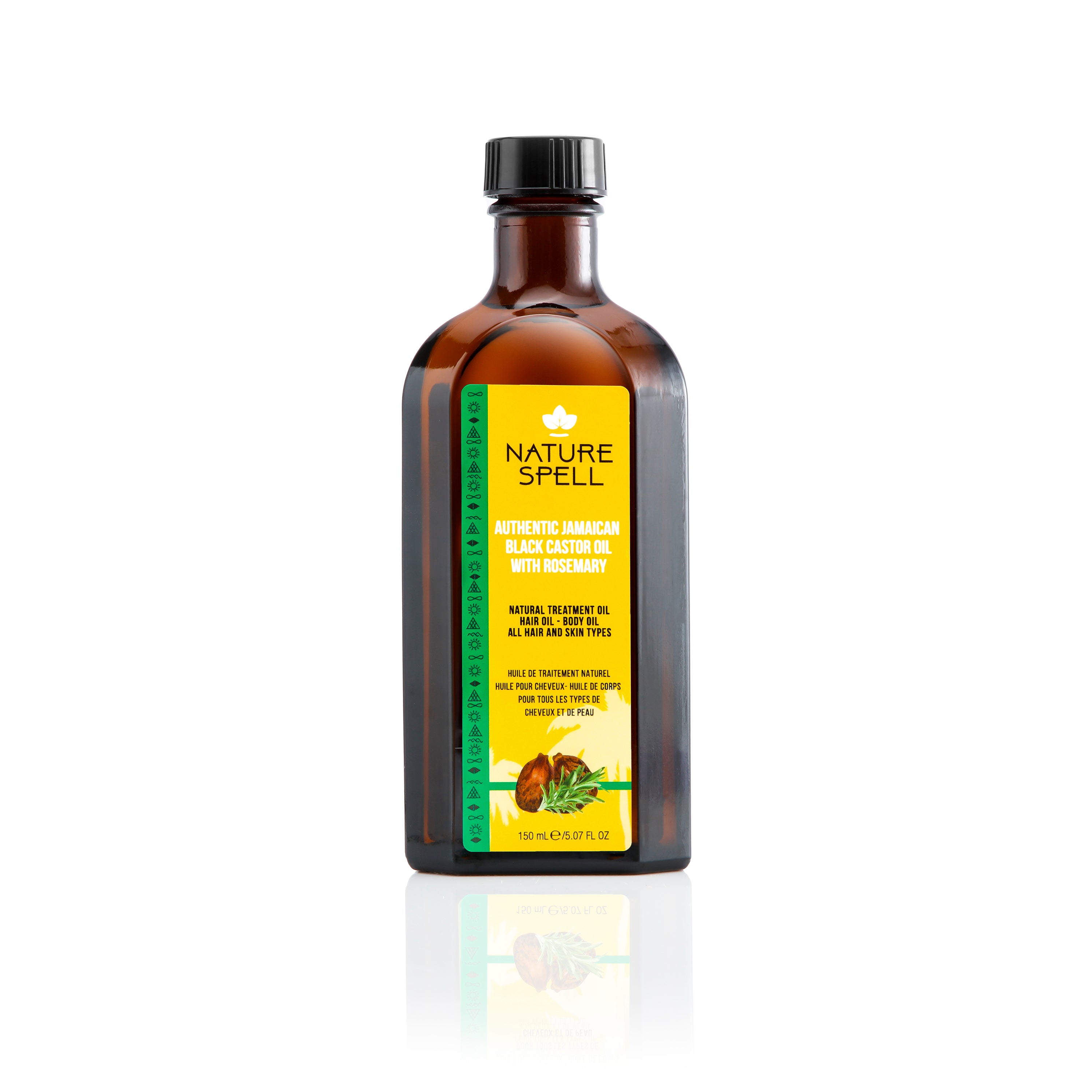 The Nature Spell Jamaican Black Castor Oil is a multi purpose oil