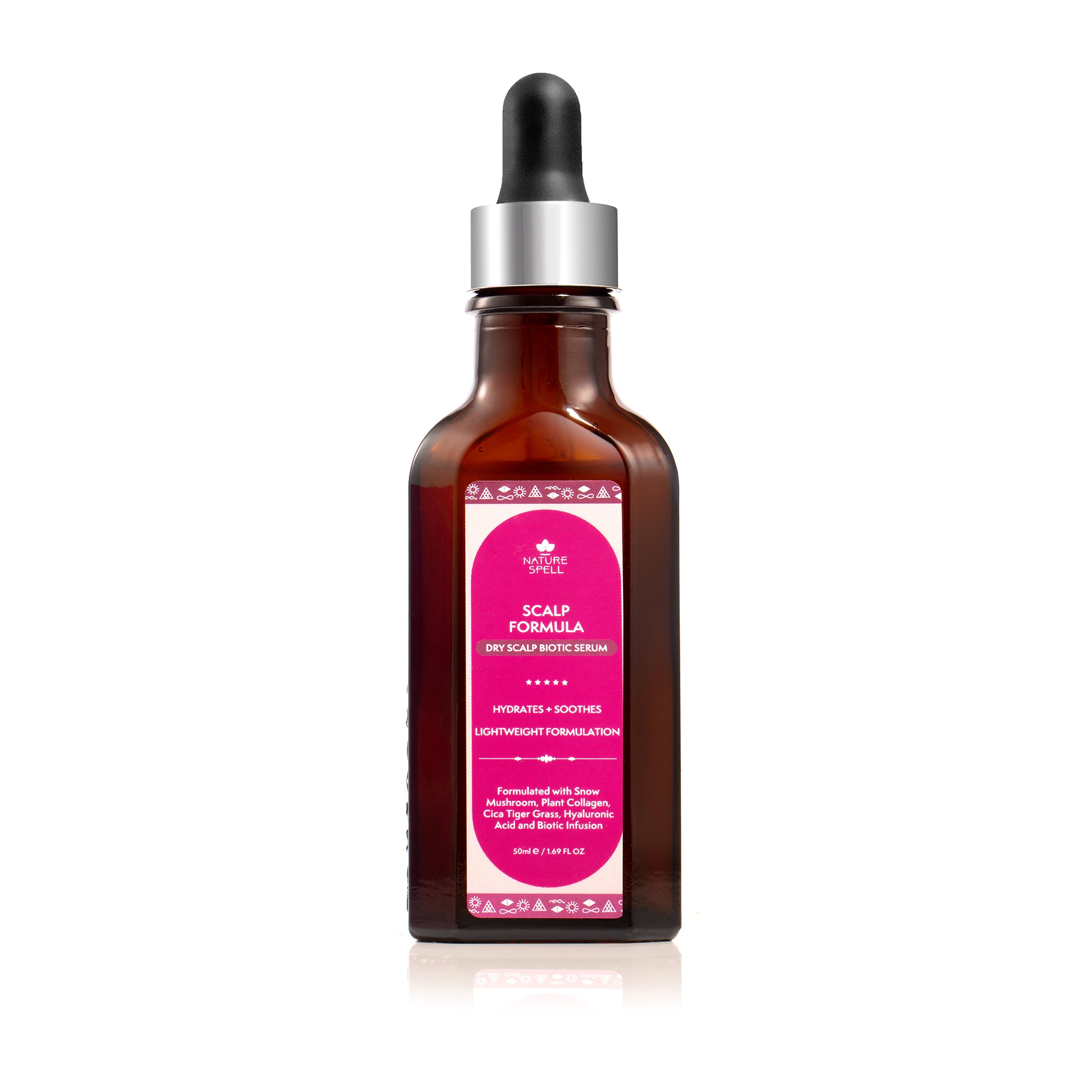 Dry Scalp Formula - Calm & Clear Biotic Serum for Dry Scalp with Hyaluronic Acid + Plant Collagen