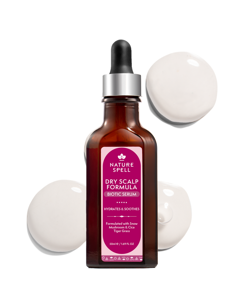 Dry Scalp Formula - Calm & Clear Biotic Serum for Dry Scalp with Hyaluronic Acid + Plant Collagen