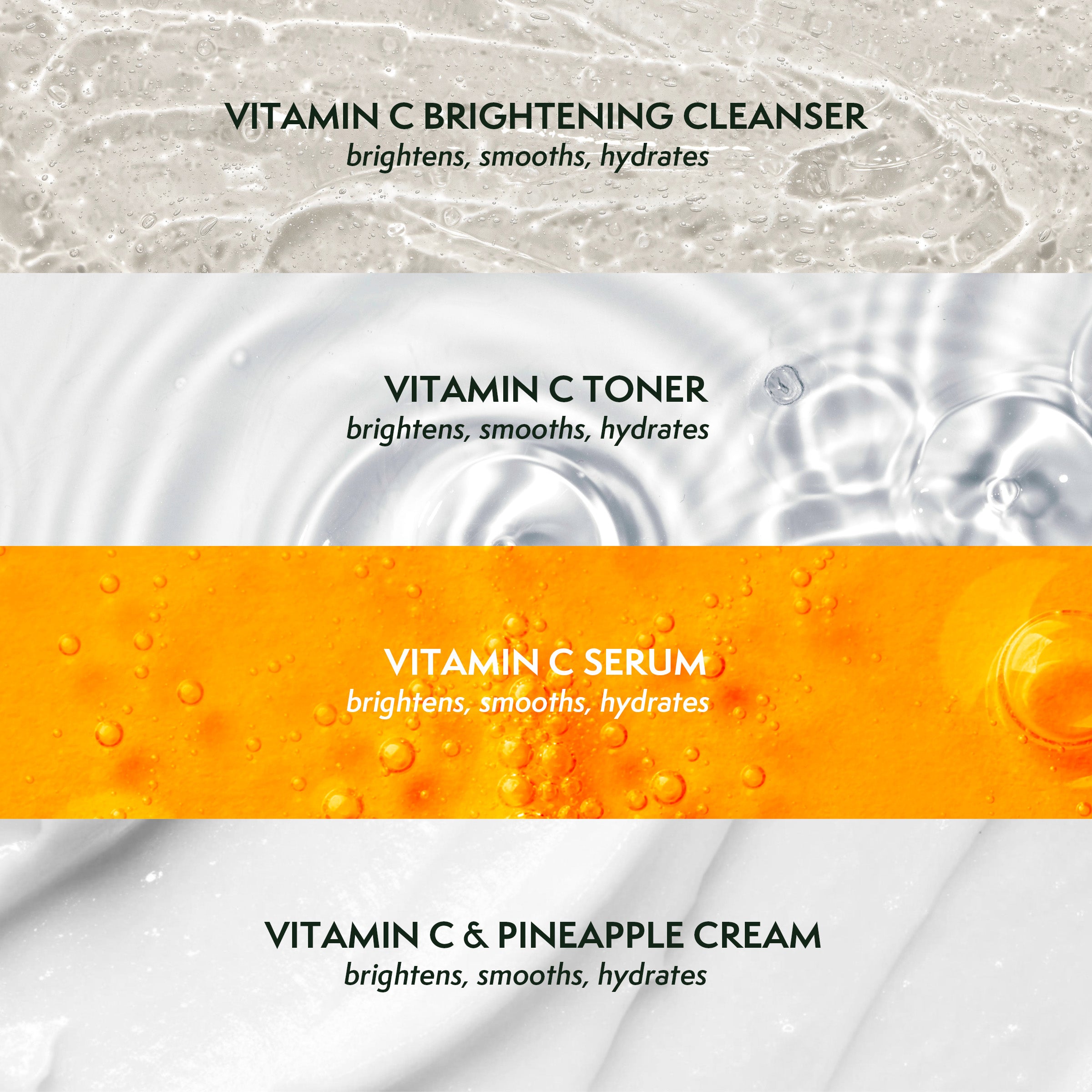 Vitamin C + Fruit AHA Skincare Collection