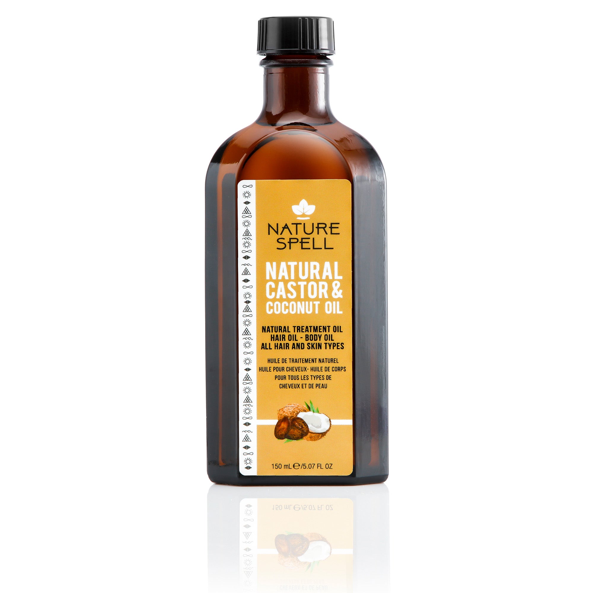 Coconut & Castor Oil for Hair & Skin