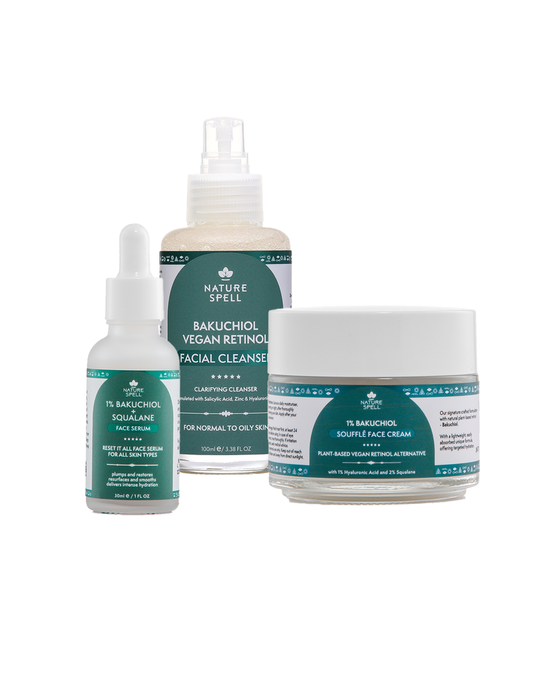 bakuchiol + cica skincare ritual