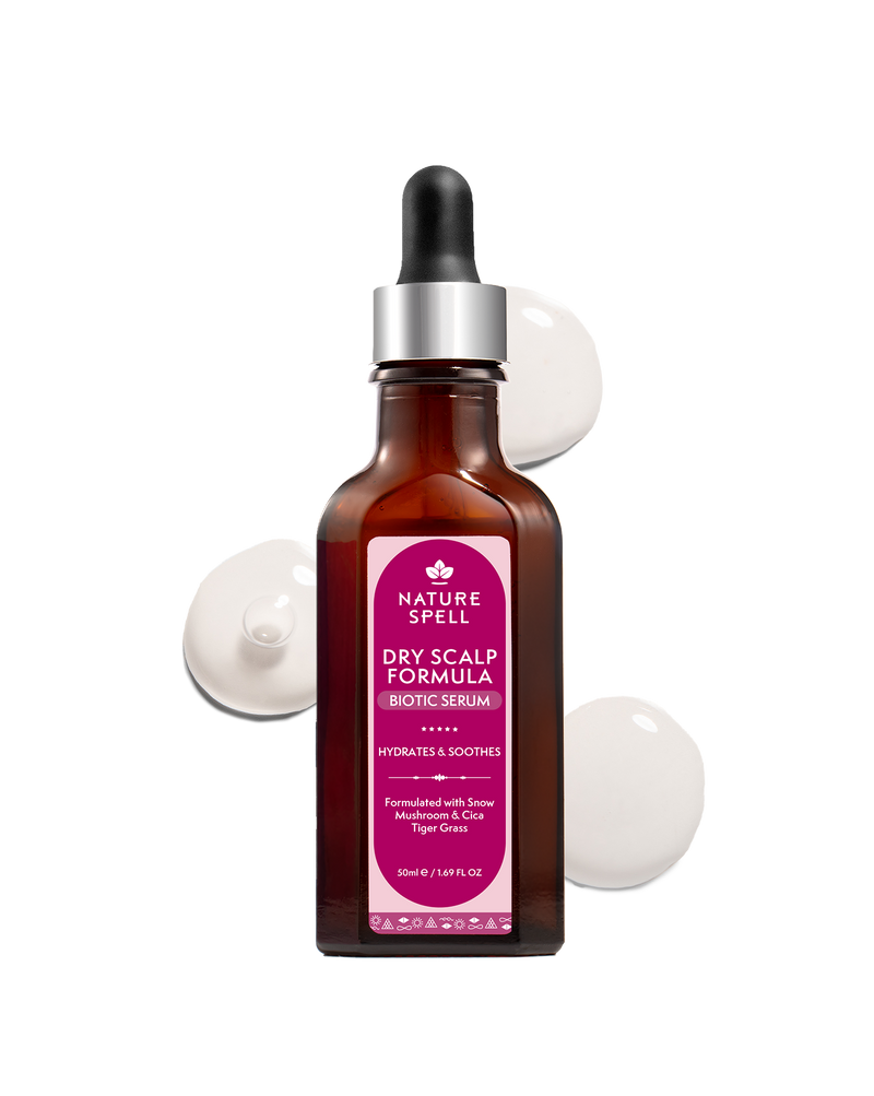 Dry Scalp Formula - Calm & Clear Biotic Serum for Dry Scalp with Hyaluronic Acid + Plant Collagen