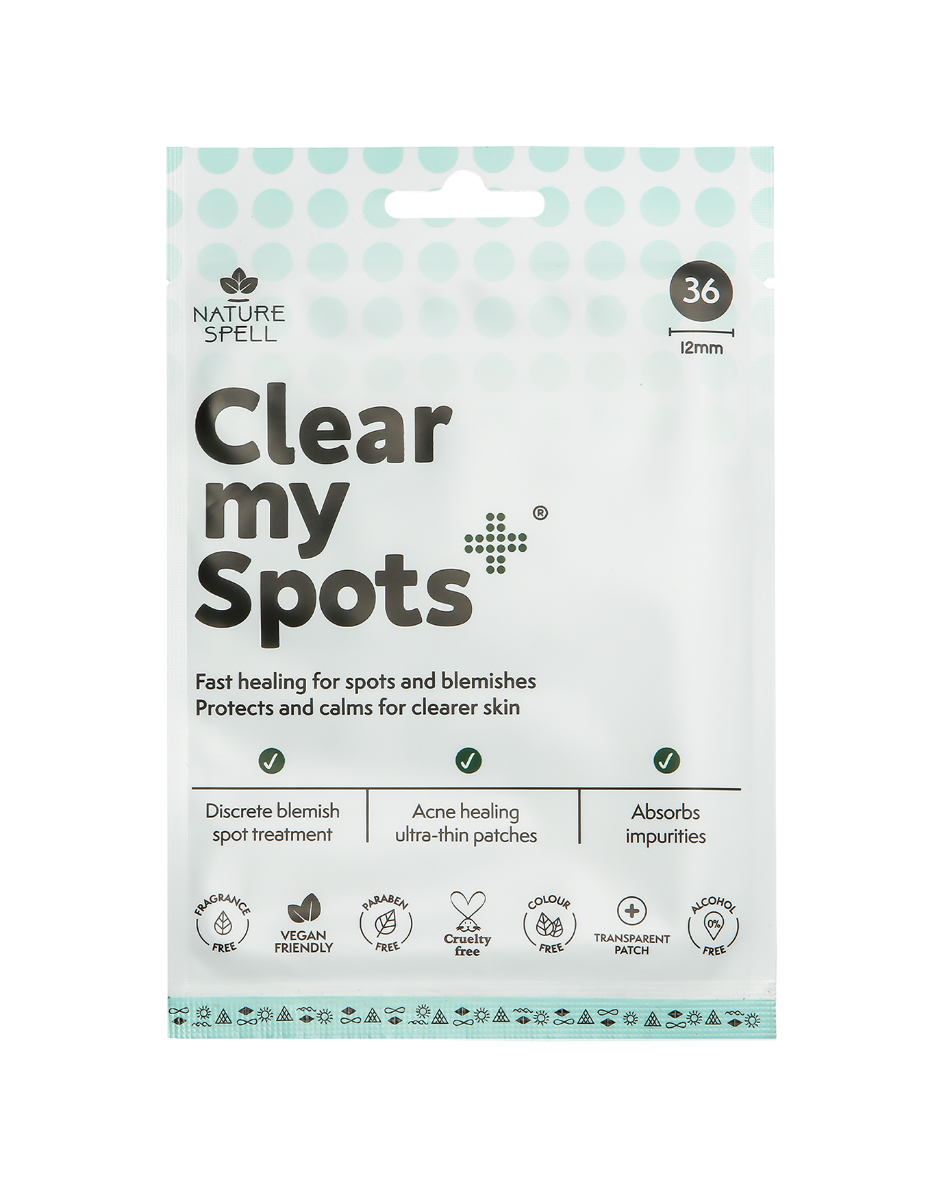 Clear My Spots Pimple Patches  - 36 Translucent Hydrocolloid Patches