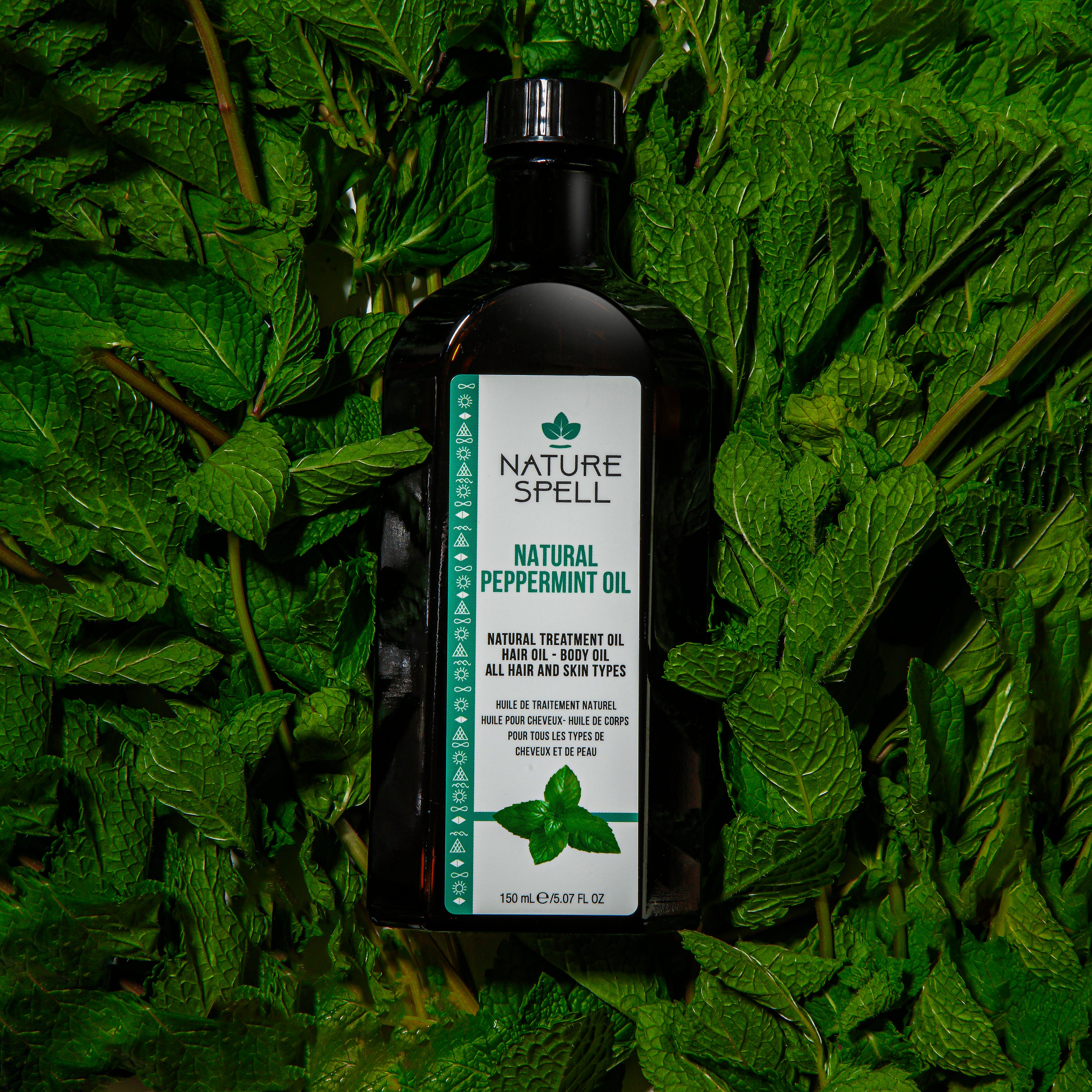 Peppermint Oil For Hair & Skin