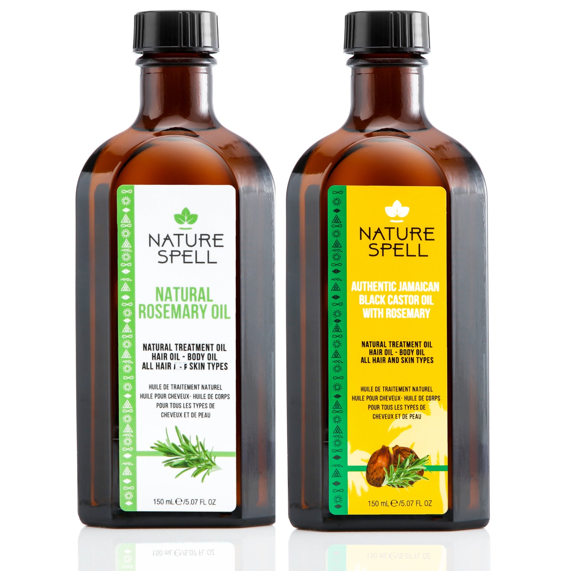 Rosemary Oil for Hair Fusion Set Duo – Nature Spell