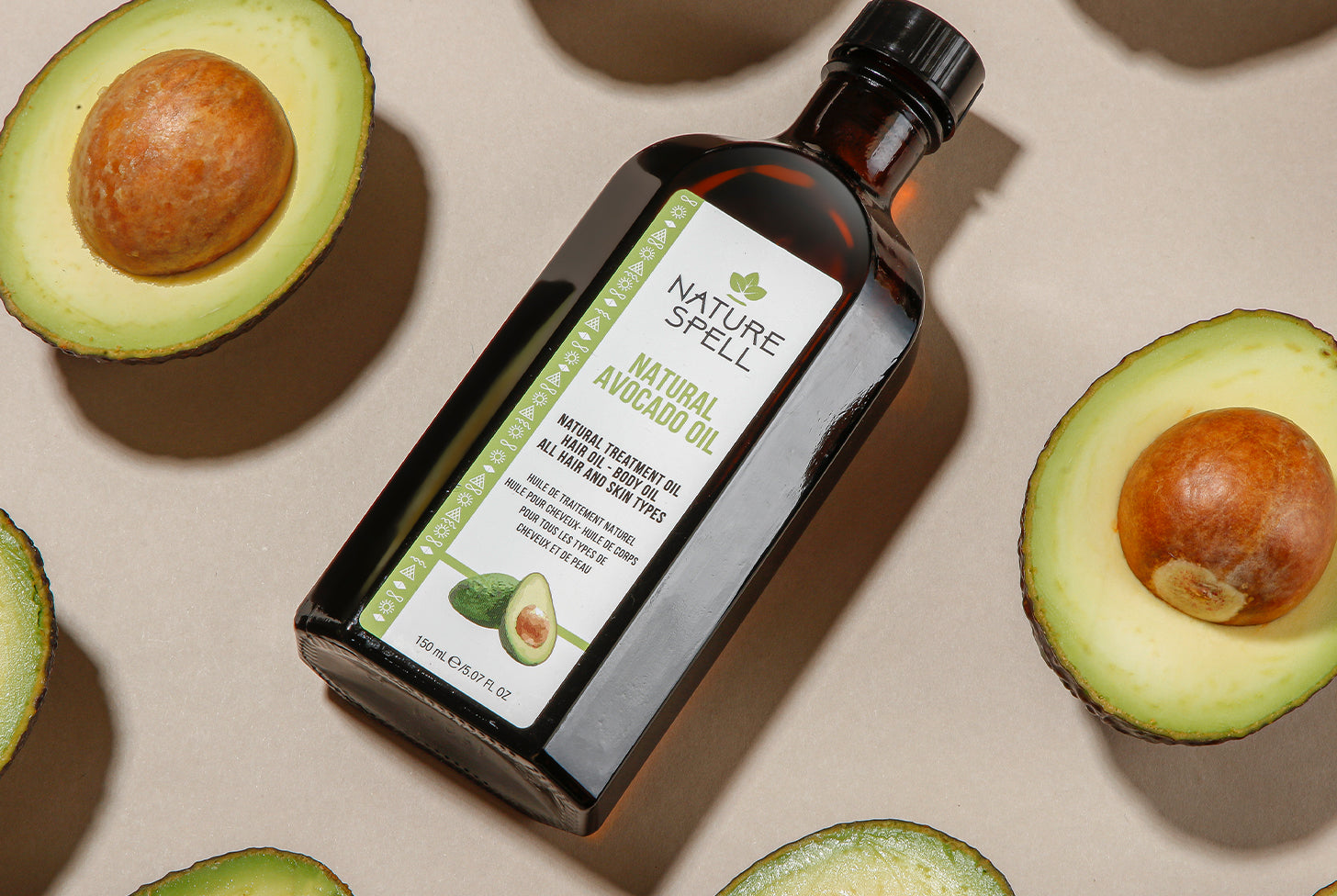 2 In 1 Natural Avocado Treatment Oil for hair & body