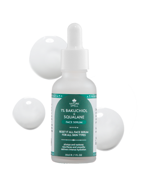 1% Bakuchiol Vegan Retinol & Squalane Face Serum – Nature Spell Global