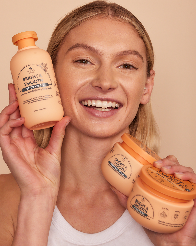 bright & smooth  body wash