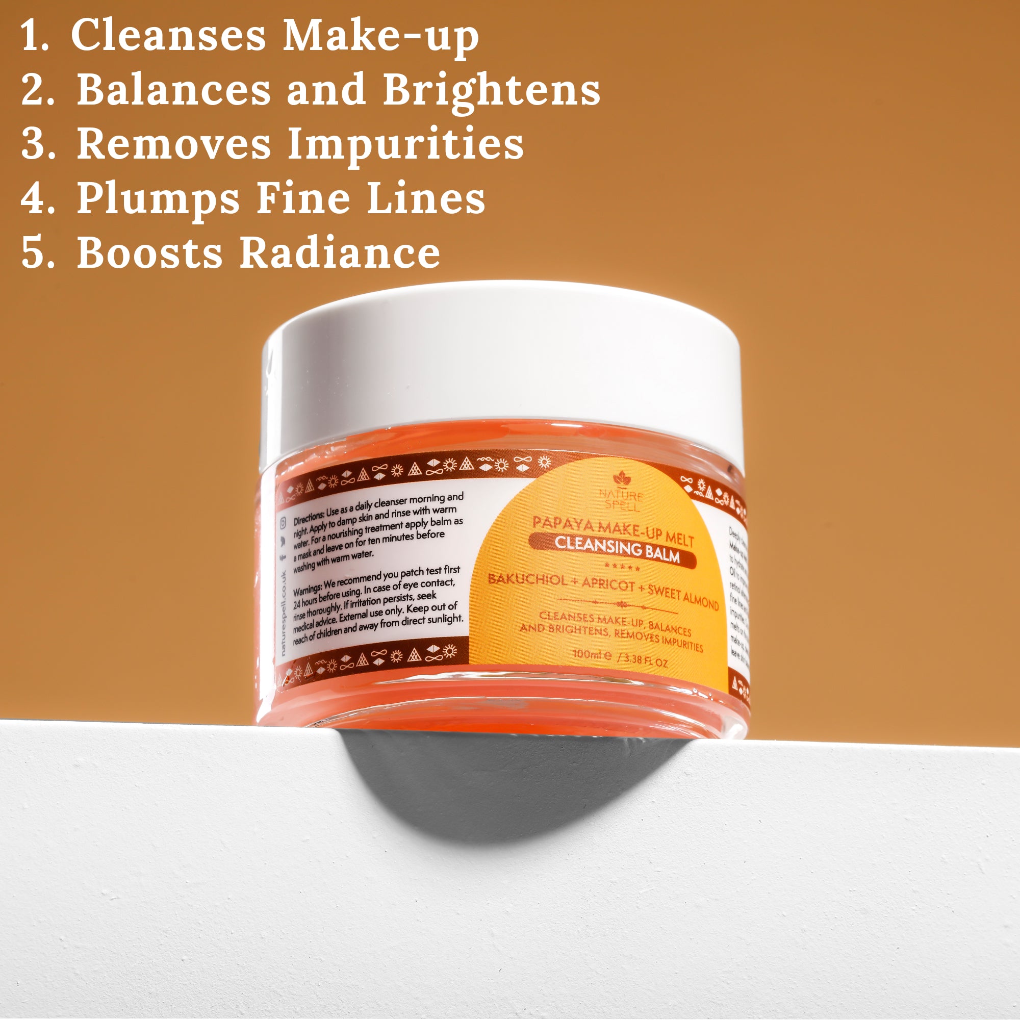 Double Cleansing Duo: Papaya Make-up Melt Cleansing Balm & Rose Aloe Vera Facial Cleanser