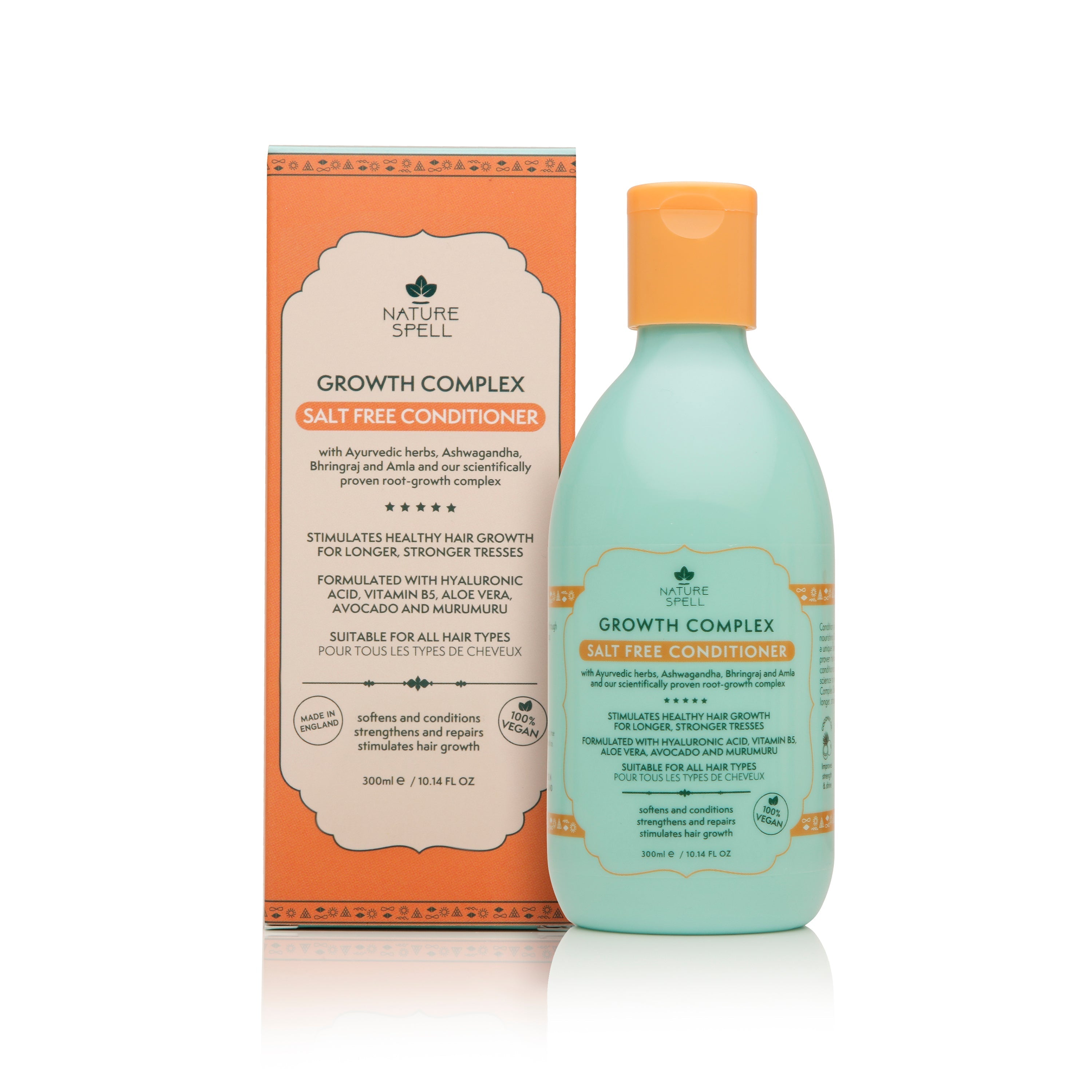 Growth Complex Hair Growth Set - Shampoo, Conditioner, Hair Mask, Leave-in Styling Conditioner & Hair Oil