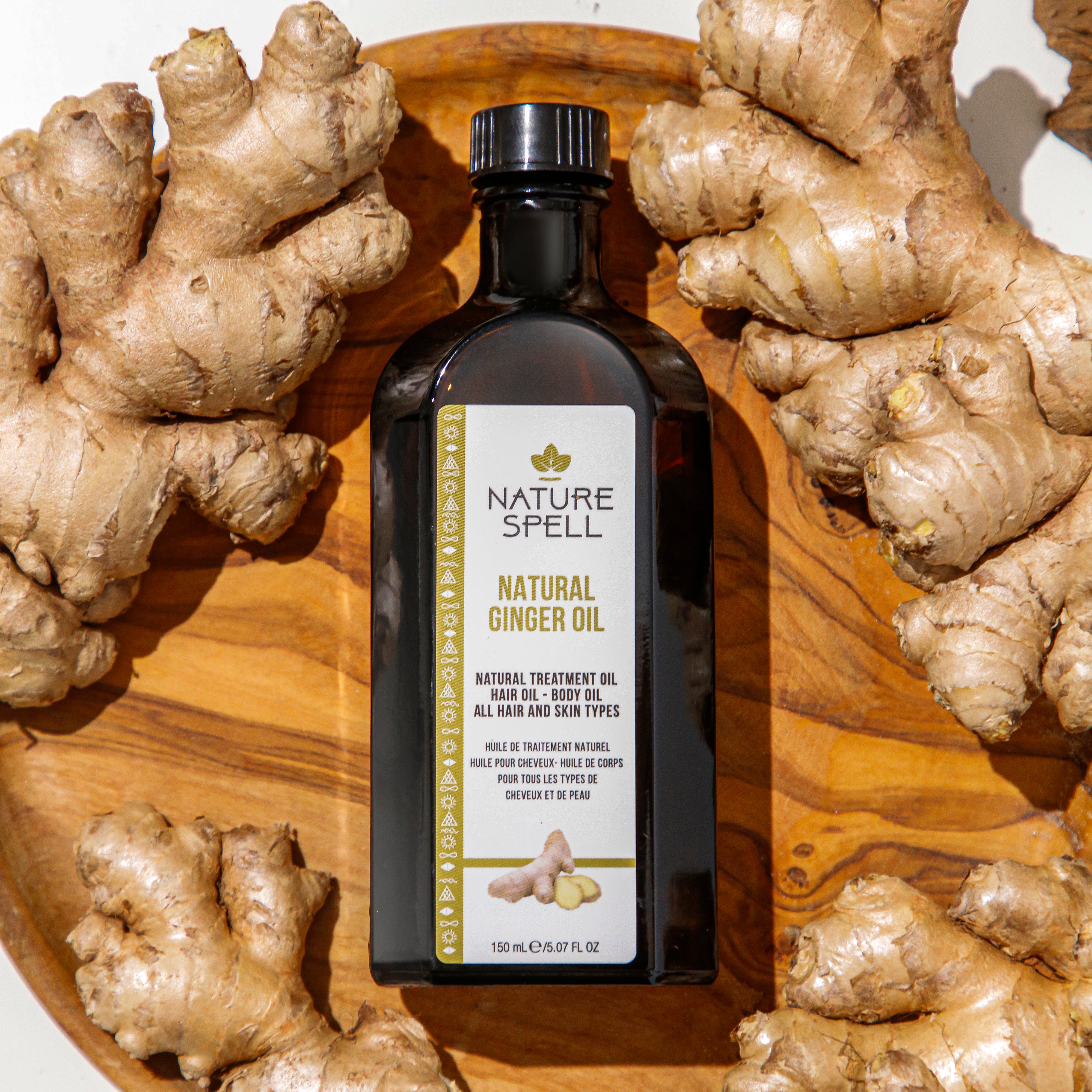 Ginger Oil For Hair & Skin