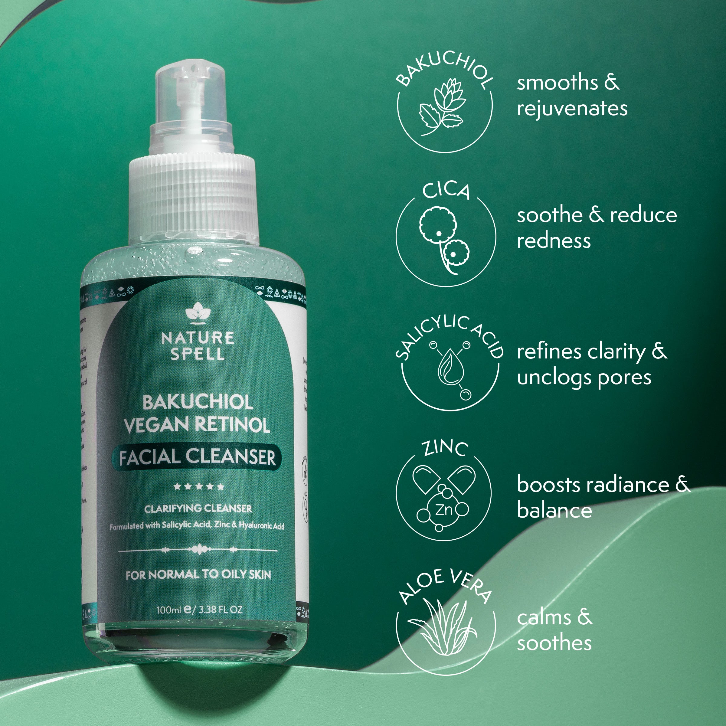 Bakuchiol + Cica Face Cleanser  / AKA Clarity Cleanser