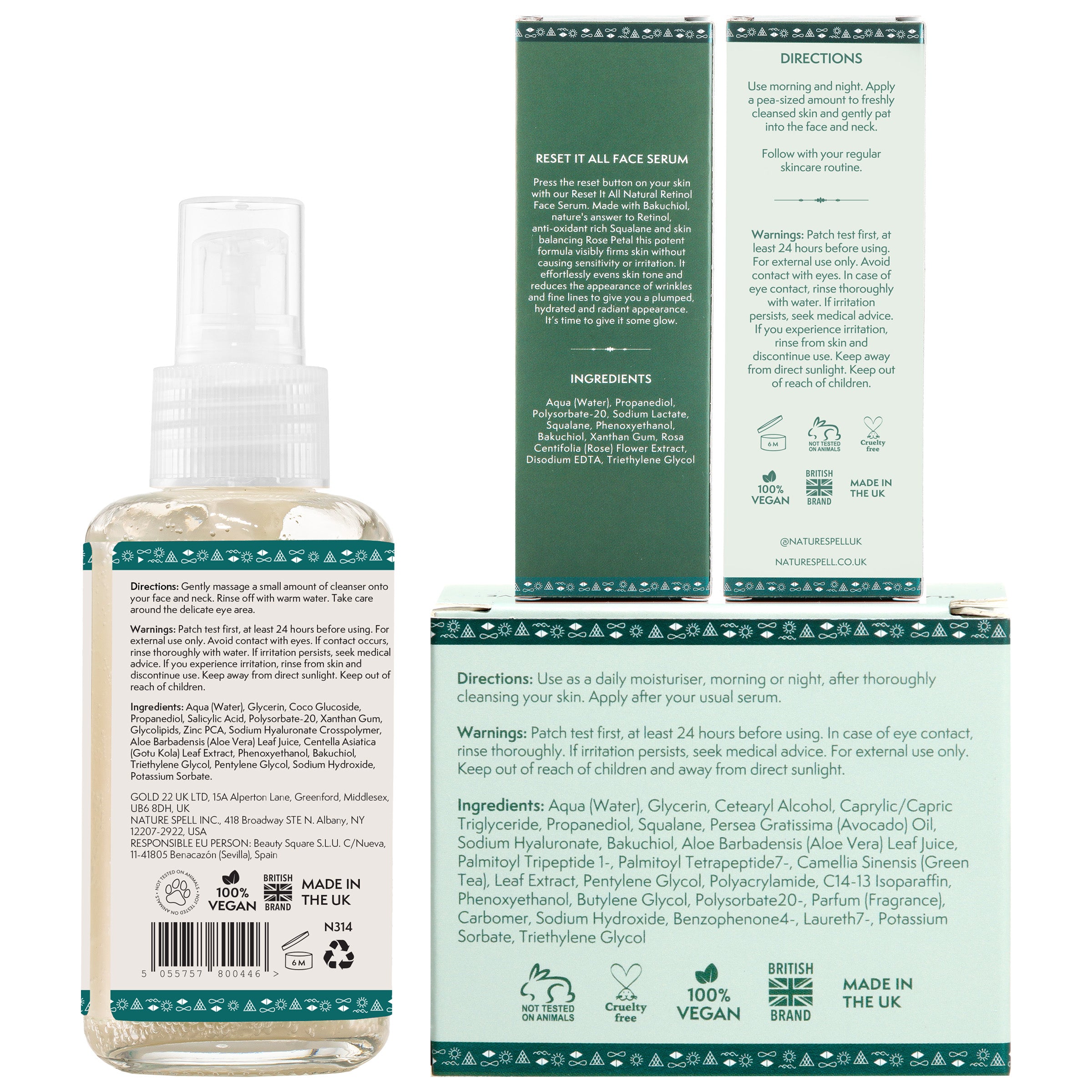 Bakuchiol + Cica Skincare Collection
