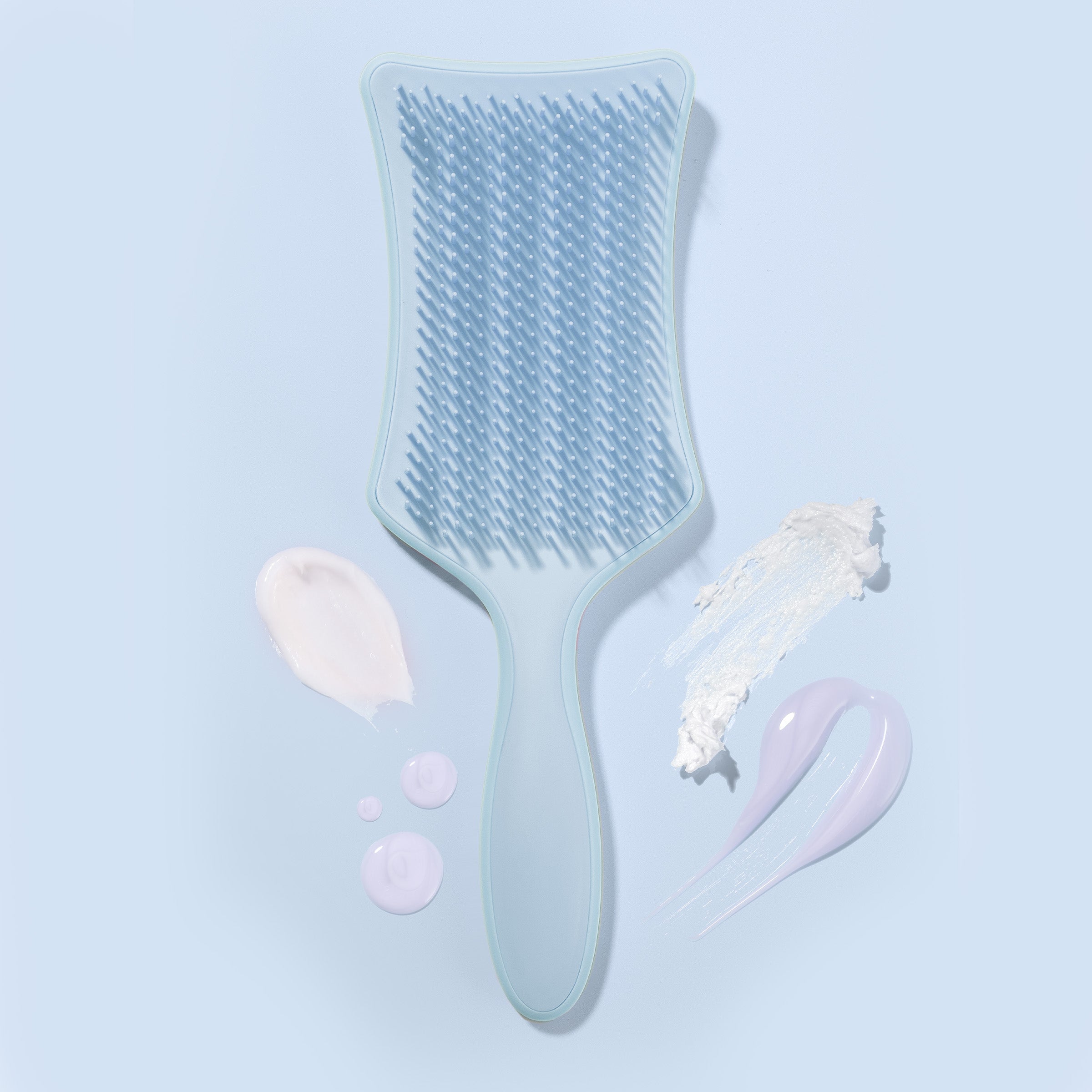 No Knots Detangling Hair Brush - Matt Blue
