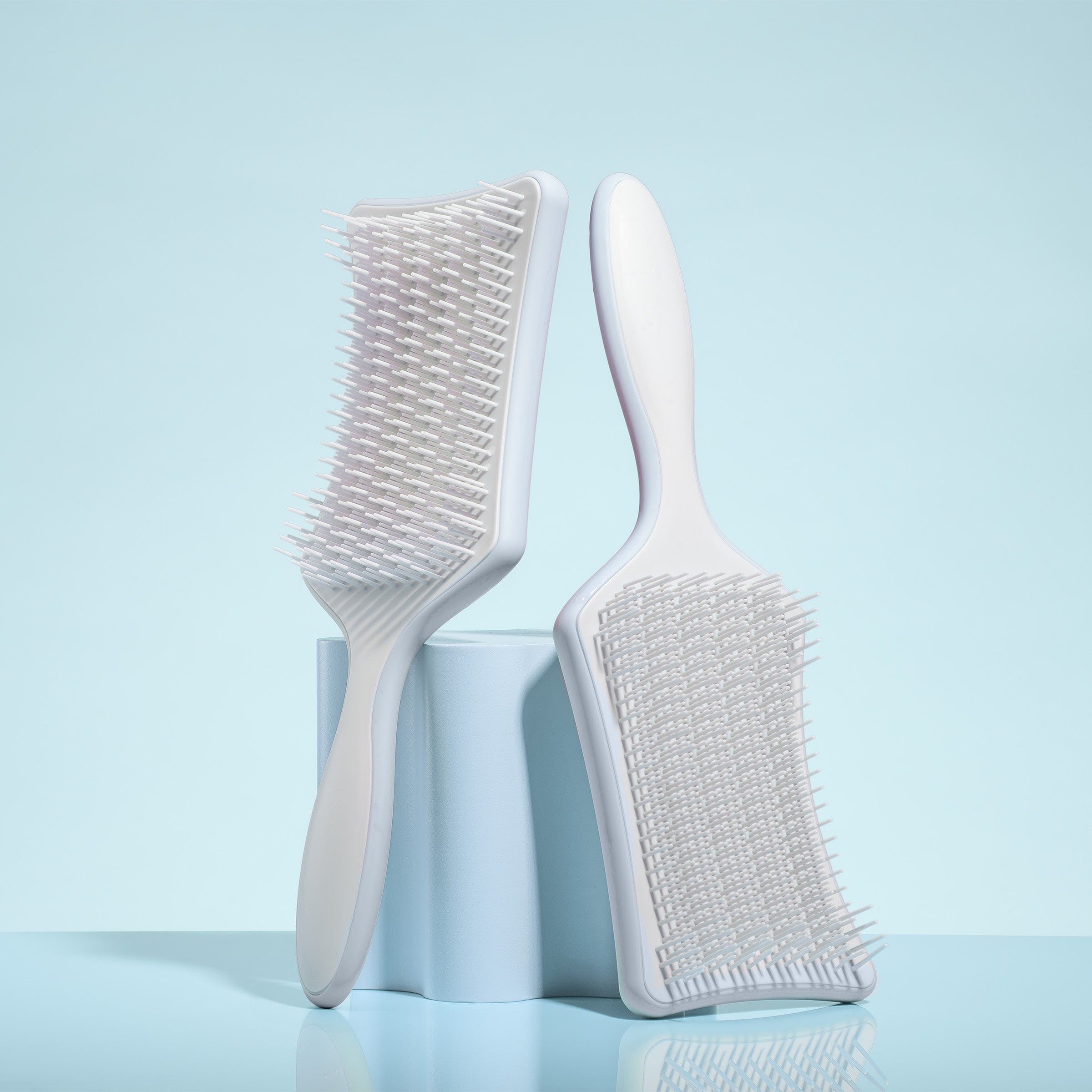 No Knots Detangling Hair Brush - Matt Blue