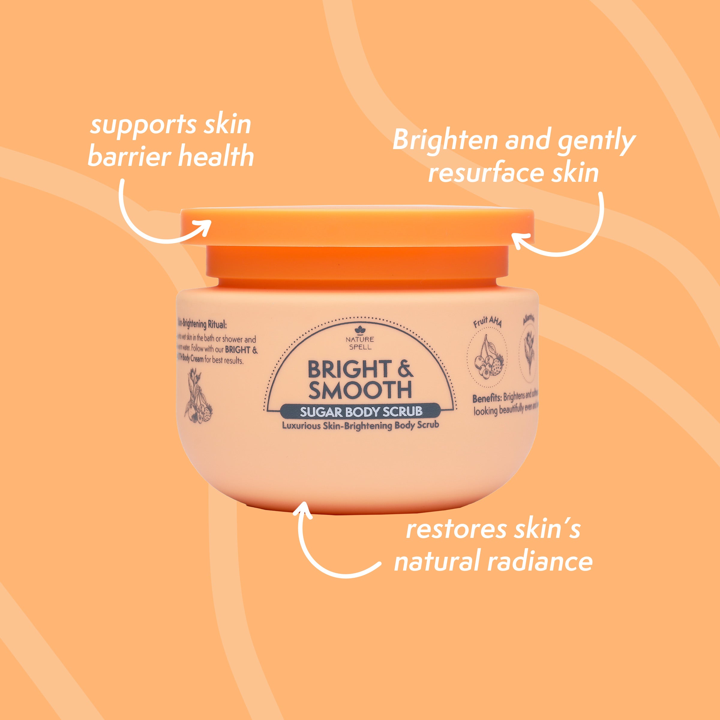 Bright & Smooth body scrub 300g