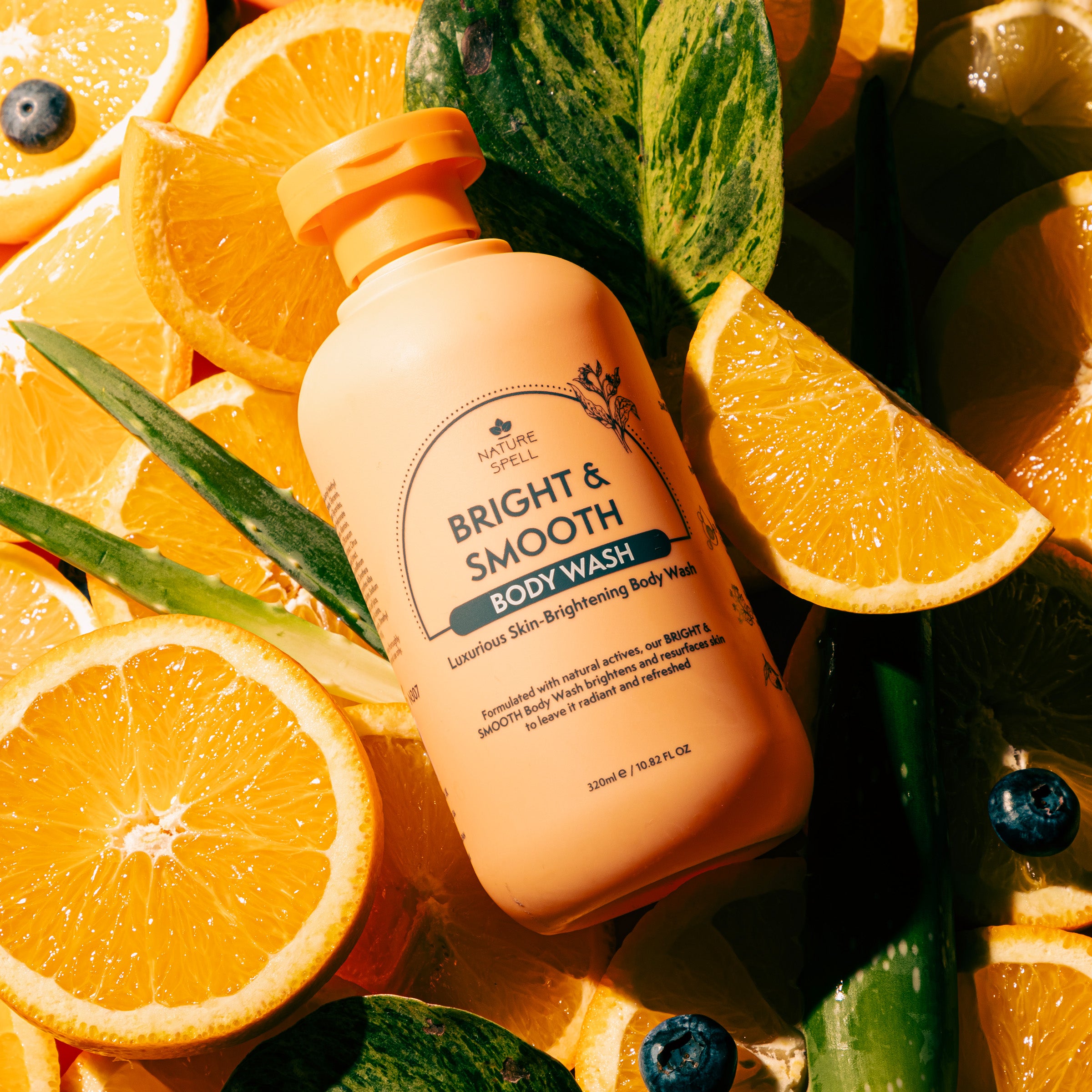 Bright & Smooth  body wash 320ml