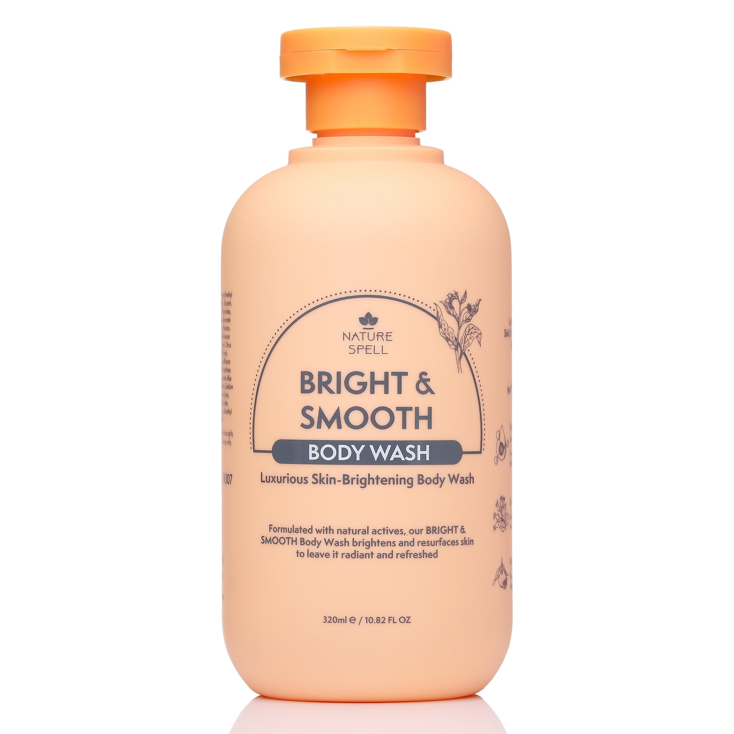 Bright & Smooth  body wash 320ml