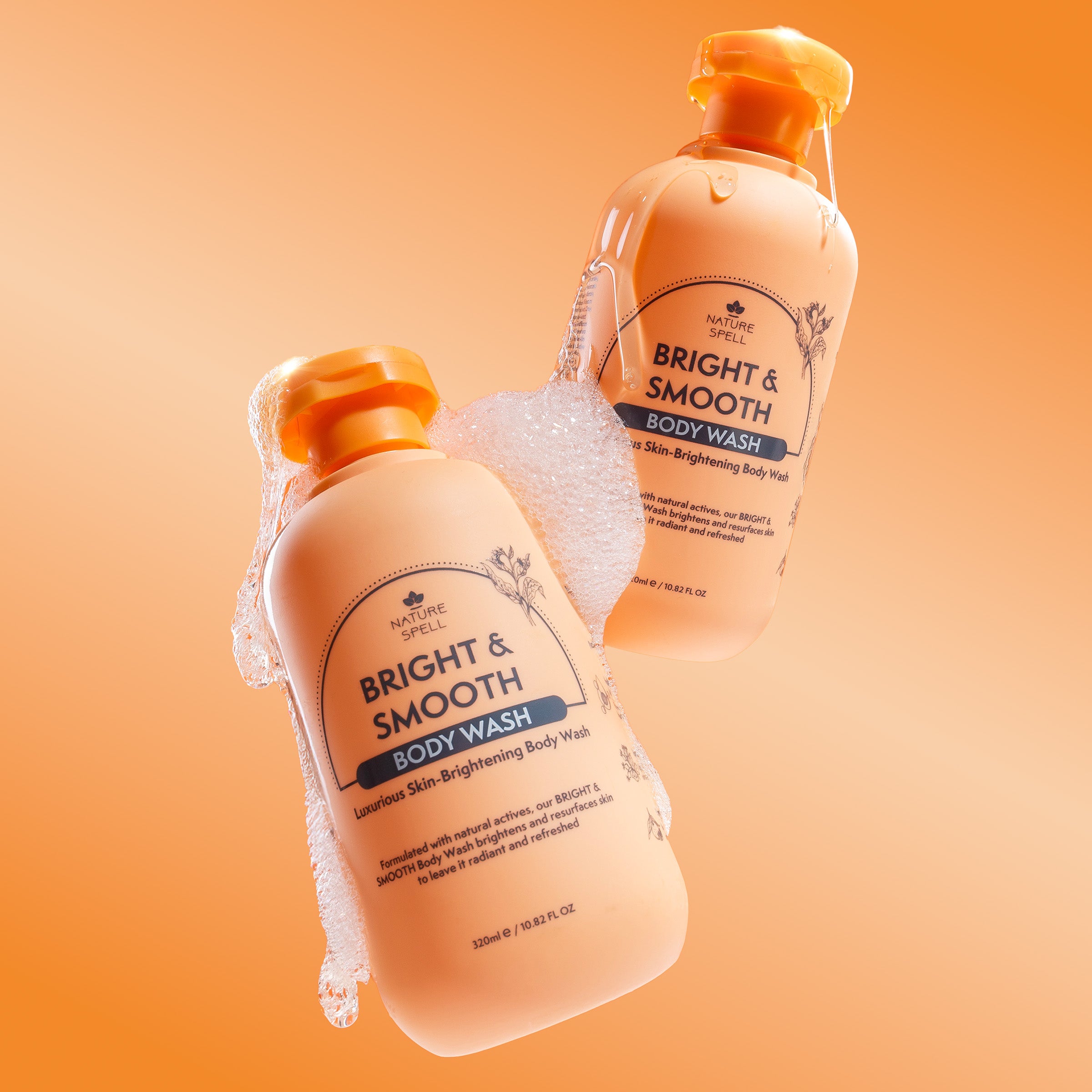 Bright & Smooth  body wash 320ml