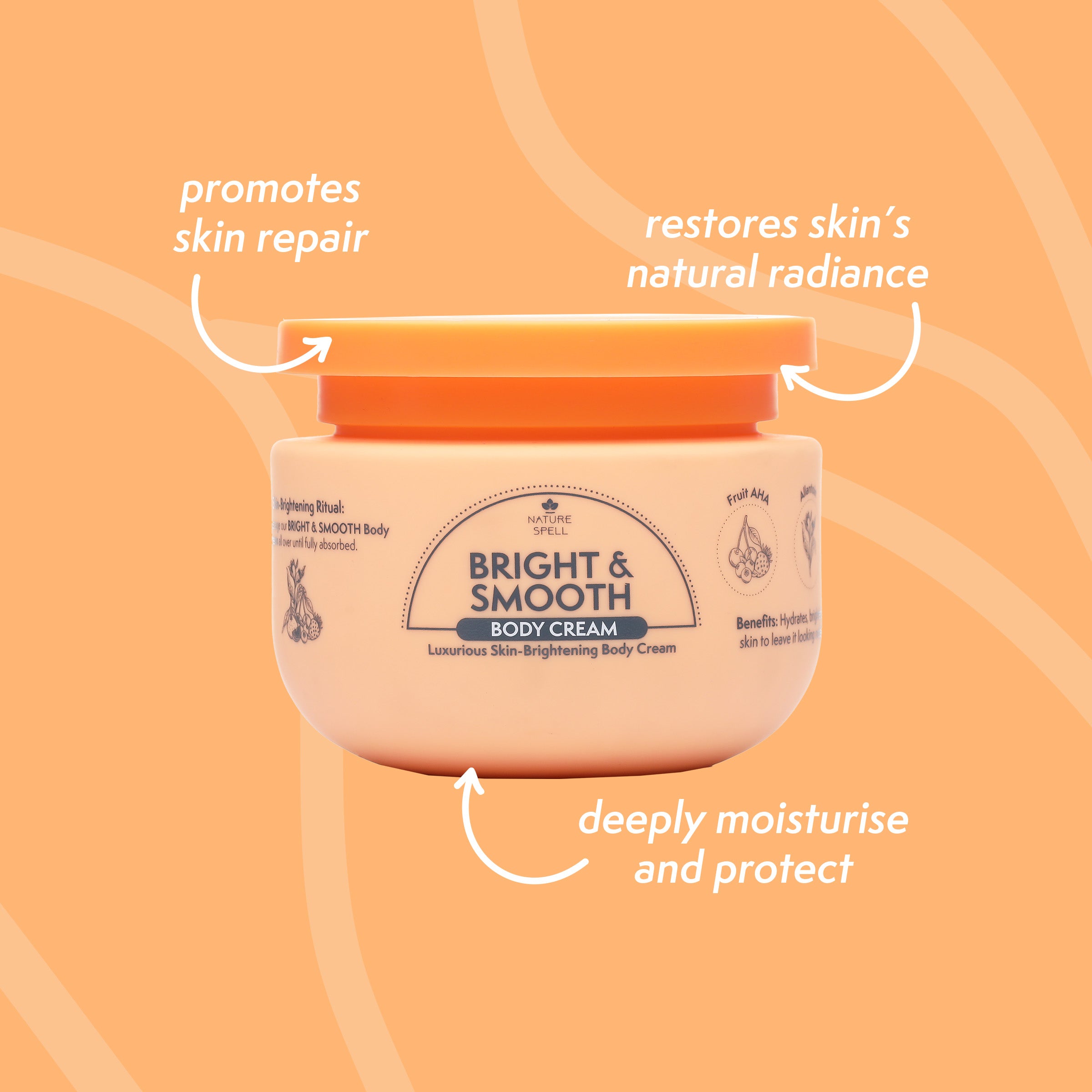 Bright & Smooth body cream 250ml