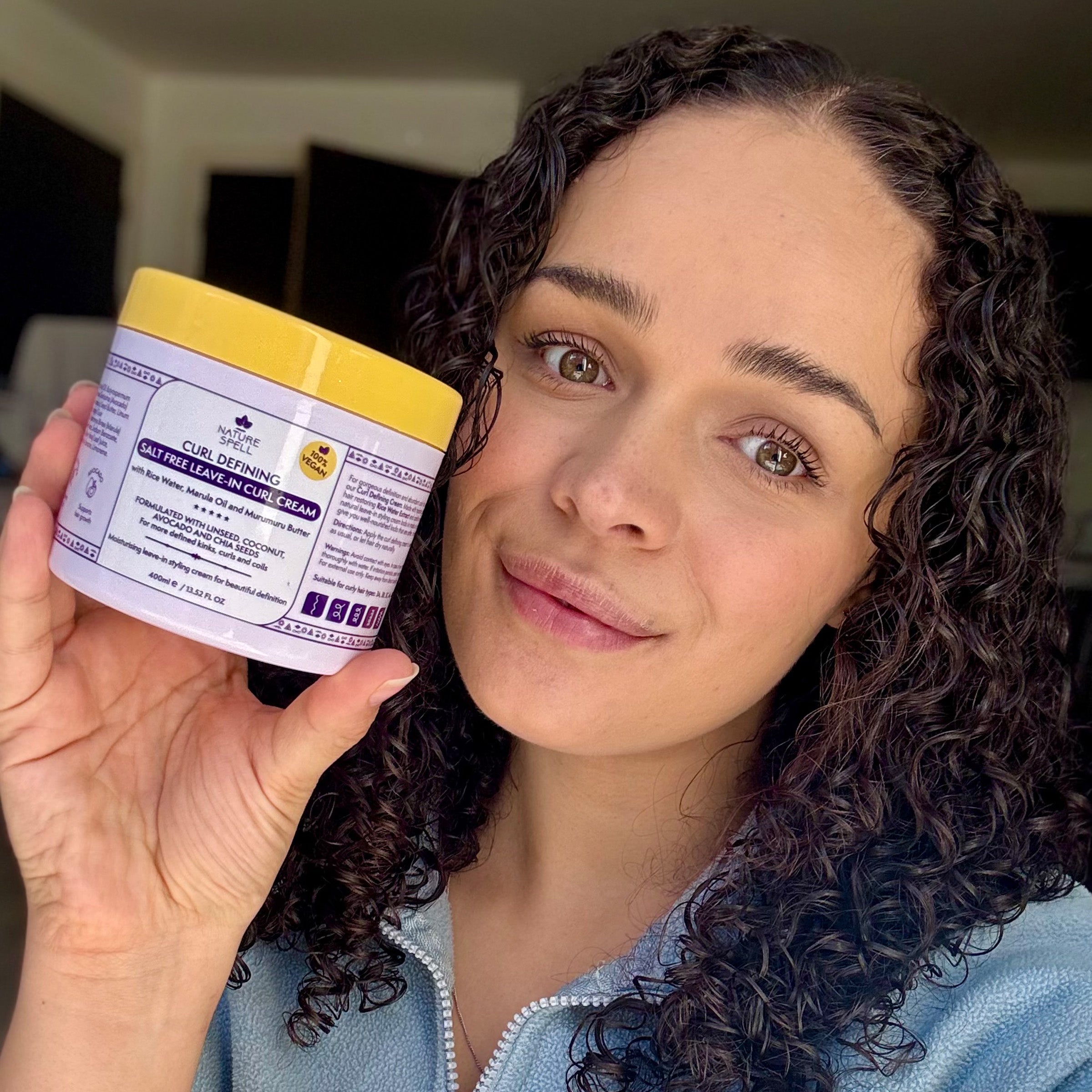 Curl Defining Salt Free Leave in Curl Cream