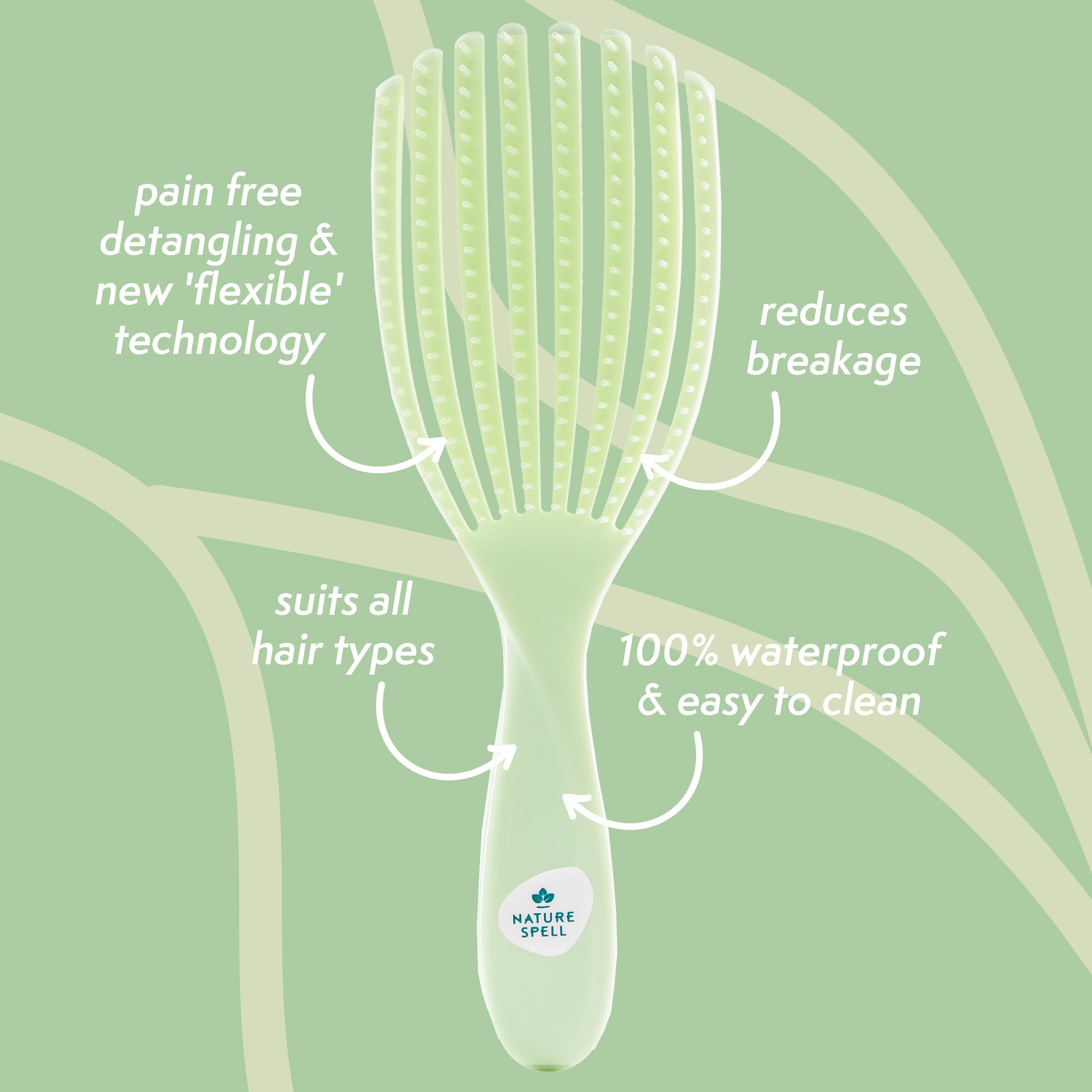 FlexiFlow Detangler - Pistachio Cream