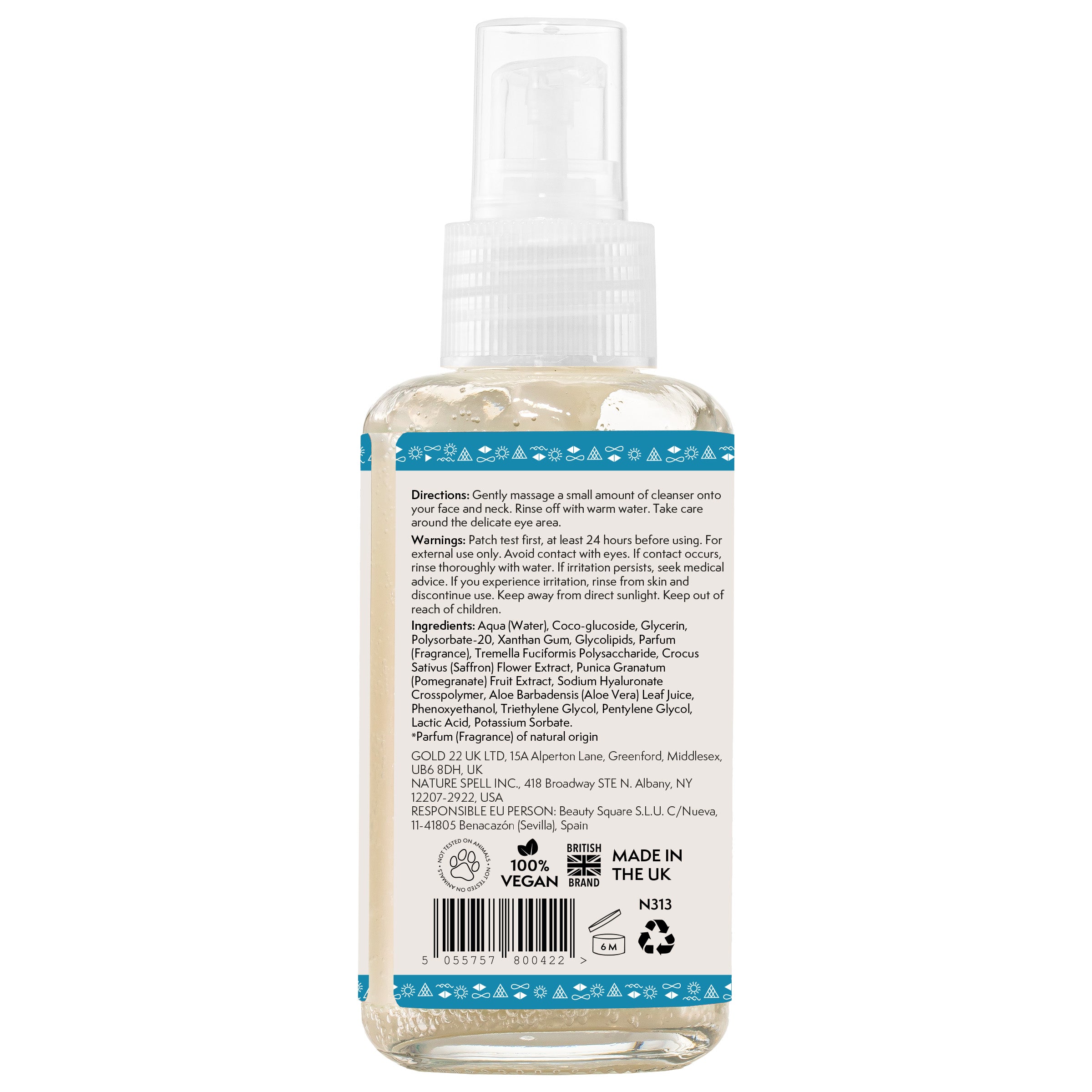 Hydrating Hyaluronic + Snow Mushroom  Face Cleanser