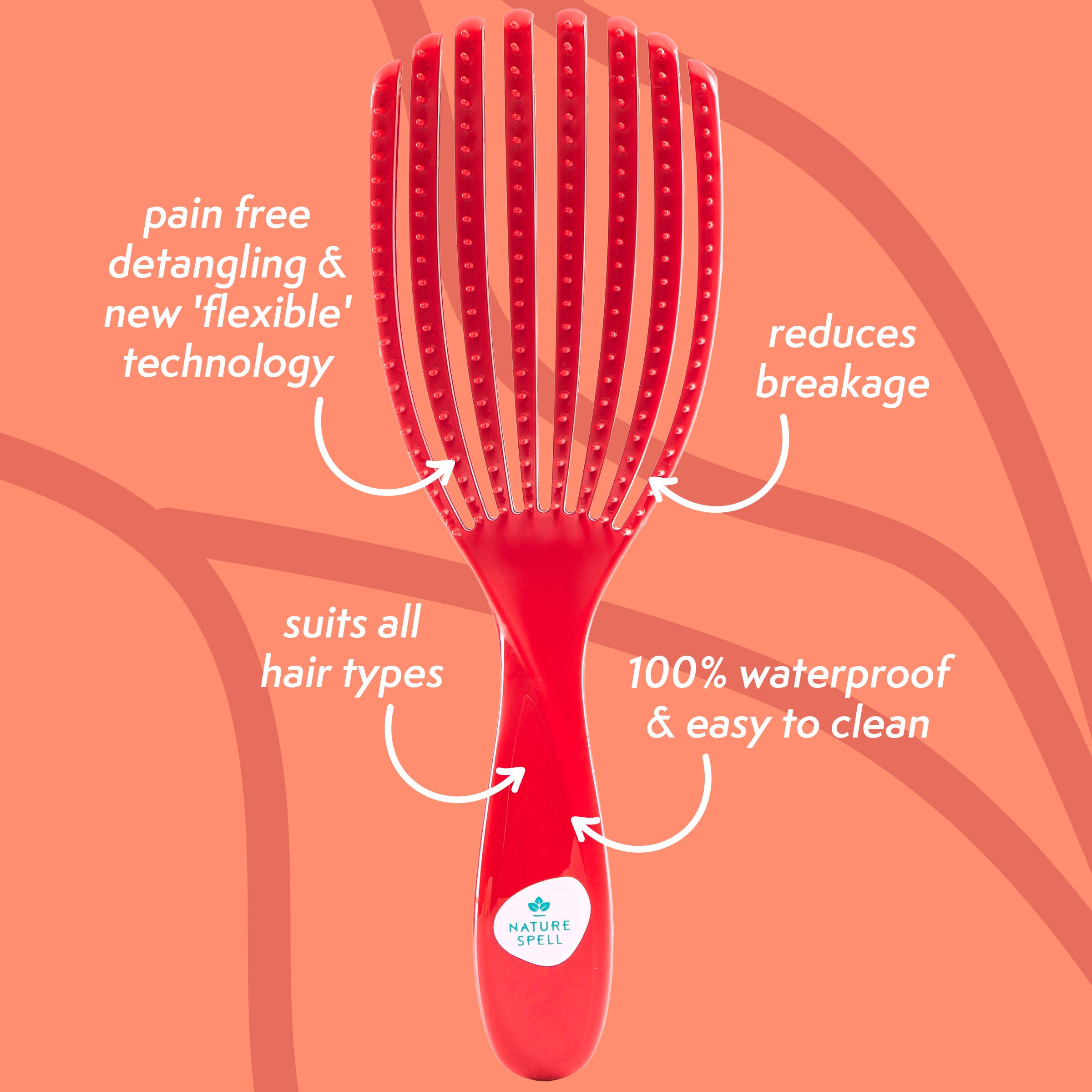 FlexiFlow Detangler - Goji Berry