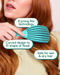 FlexiFlow Detangler - Curacaa Teal