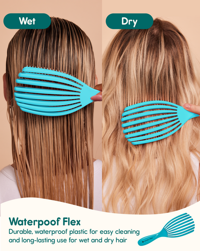FlexiFlow Detangler - Frozen Aqua