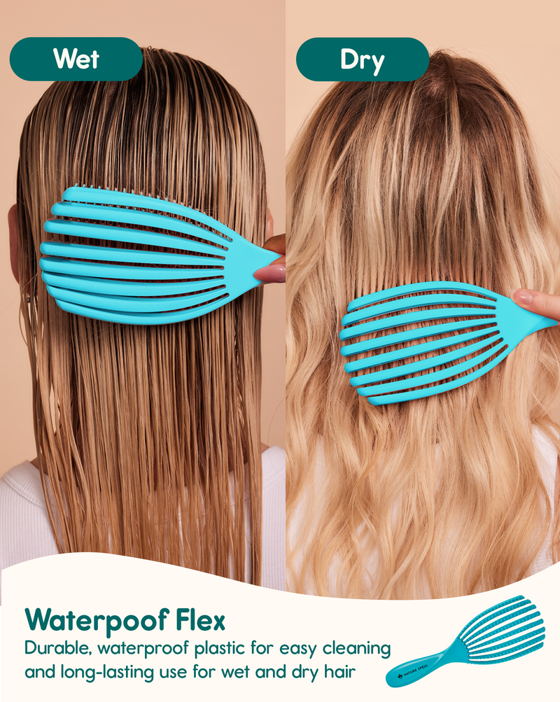 FlexiFlow Detangler - Curacaa Teal