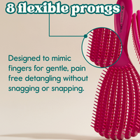 FlexiFlow Detangler - Summer Berry Plum