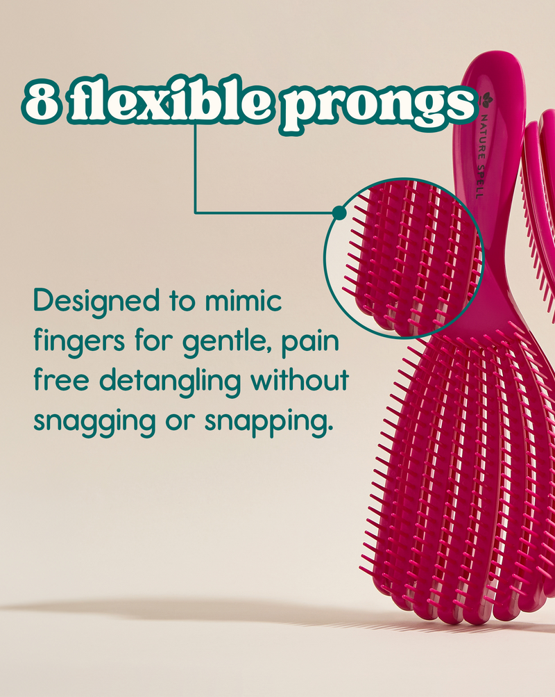 FlexiFlow Detangler - Summer Berry Plum