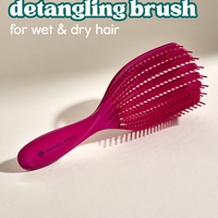 FlexiFlow Detangler - Summer Berry Plum