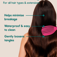 FlexiFlow Detangler - Summer Berry Plum