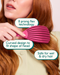 FlexiFlow Detangler - Summer Berry Plum