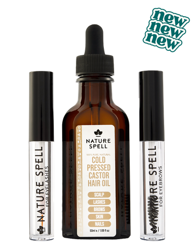 Nature Spell Cold Pressed Castor Hair Oil