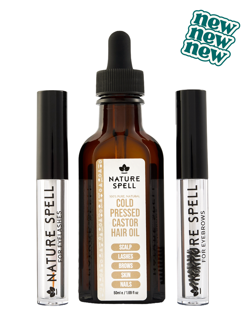 Nature Spell Cold Pressed Castor Hair Oil