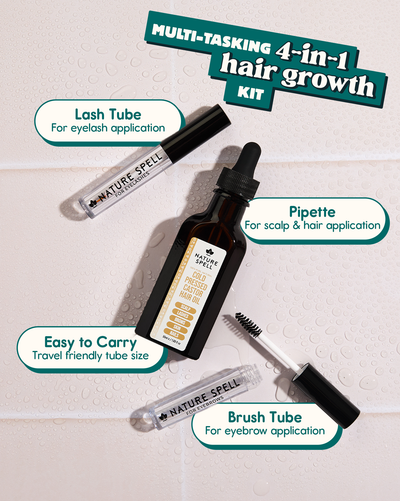 Nature Spell Cold Pressed Castor Hair Oil