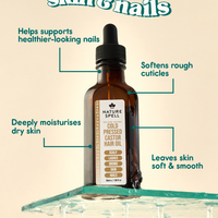 Nature Spell Cold Pressed Castor Hair Oil