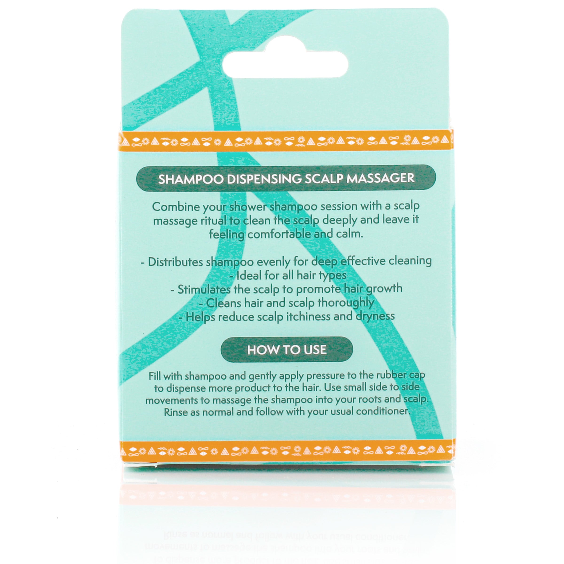 Shampoo Dispensing Scalp Massager