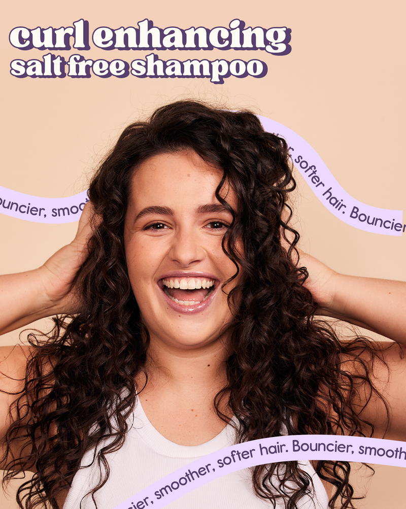 Curl Enhancing Salt Free Shampoo Travel Size - 95ml