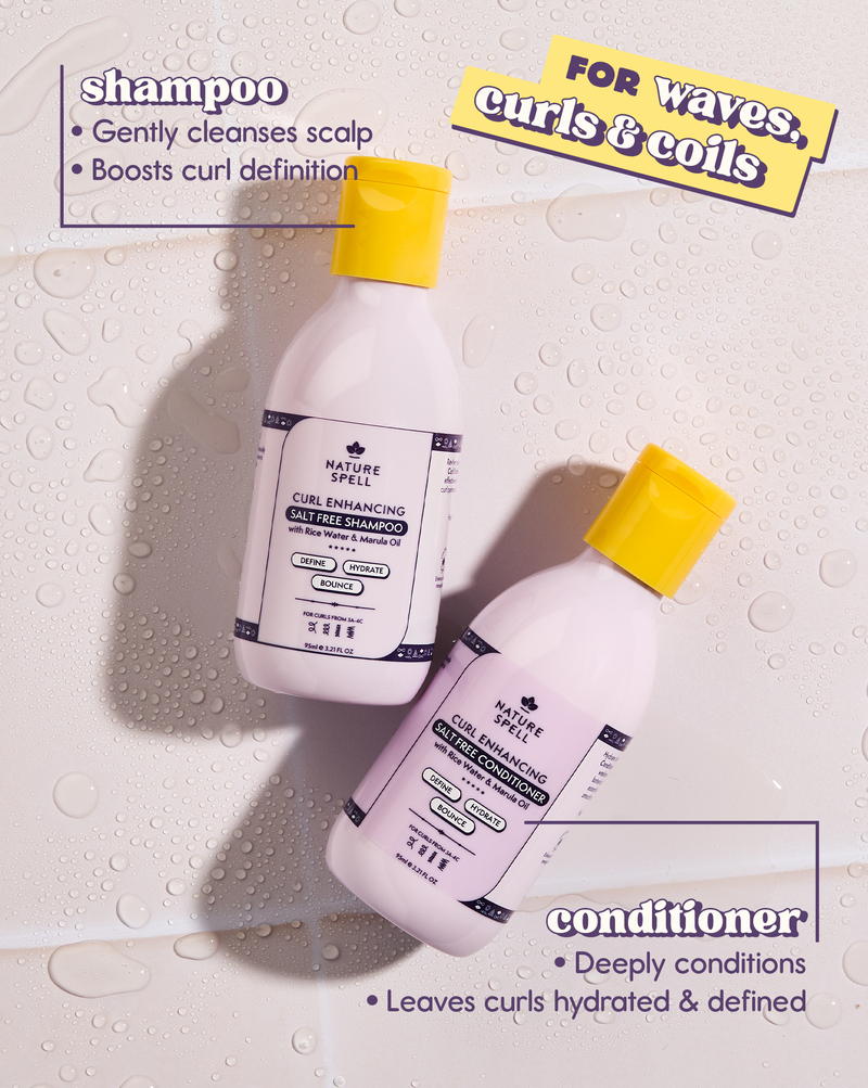 Curl Enhancing Shampoo & Conditioner Duo Travel Size