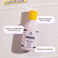 Curl Enhancing Salt Free Shampoo Travel Size - 95ml