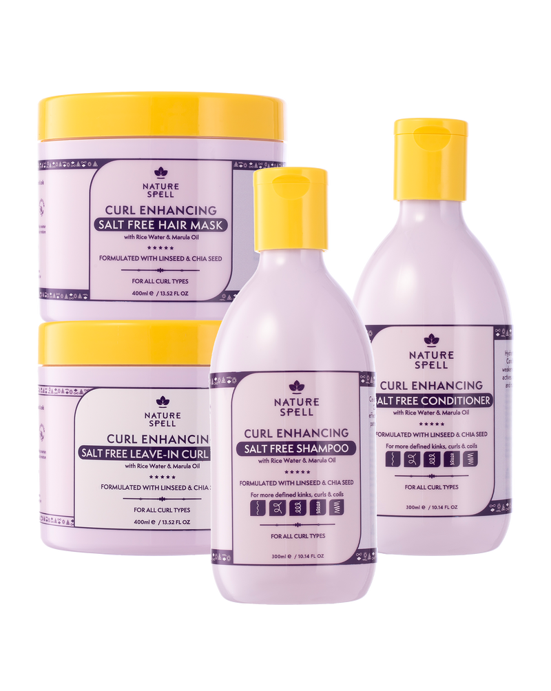 curl enhancing haircare routine