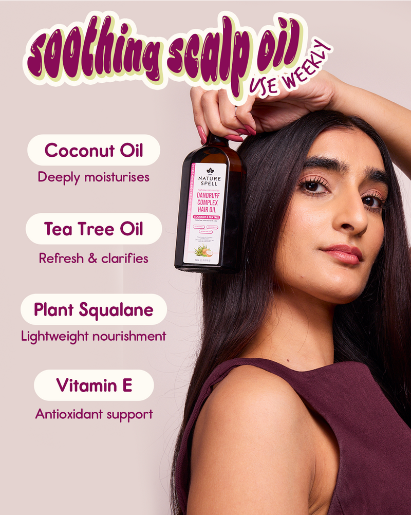 Coconut & Tea Tree Scalp & Hair Oil
