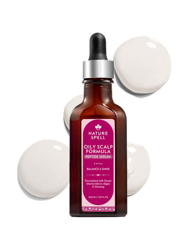 Oily Scalp Formula - Balance & Shine Peptide Serum for Oily Scalp with Ginseng + Witch Hazel