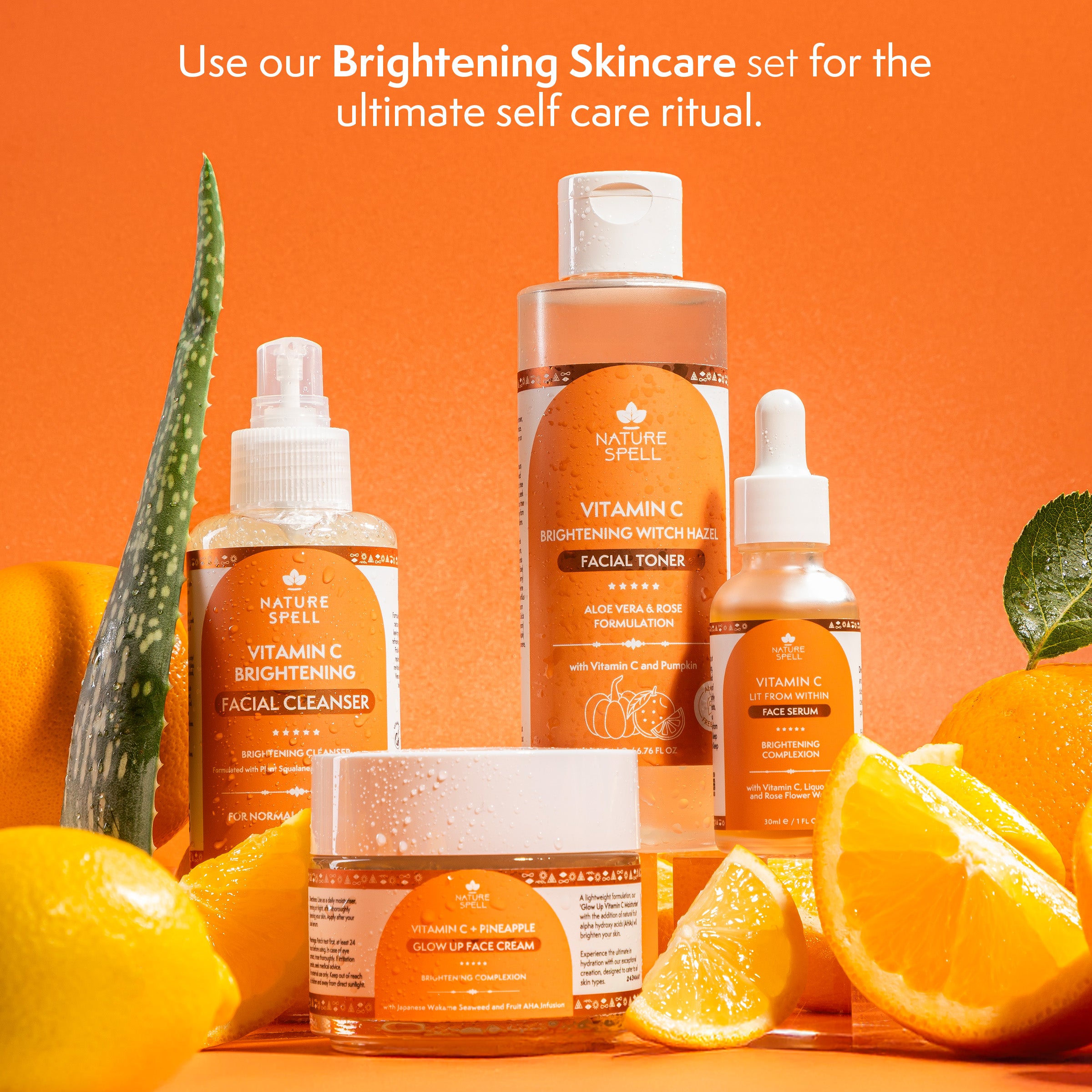 Vitamin C + Fruit AHA Skincare Collection